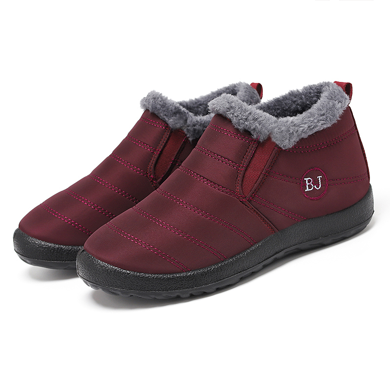 Ablanczoom Women's Snow Boots Warm Faux Fur Ankle Booties photo 2