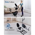 thumbnail image 5 of Recumbent Exercise Bike for Seniors - Recumbent Bikes with Comfortable Seat, Pulse Sensor, Resistance, LCD Monitor, 5 of 8