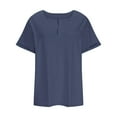 thumbnail image 4 of Haut de Mode pour Femmes Imprimé Color Block pour Occasions Quotidiennes et Décontractées d'Été, 4 of 6
