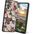 thumbnail image 1 of Compatible with Samsung Galaxy A72 5G Phone Case, Vintage-Floral-Flower01 Case Men Women, Flexible Silicone Shockproof Case for Samsung Galaxy A72 5G, 1 of 1