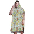 thumbnail image 7 of Hooded Beach Towel Adult Bath Poncho Towels Soft Absorbent Quick Dry for Surf Swim Pool Men Women Teens Cute Frog Bear Rabbit, 7 of 7