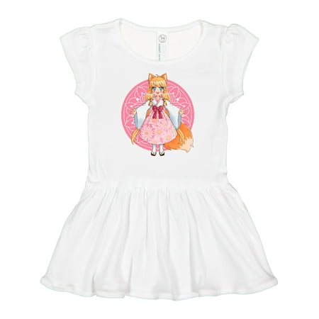 

Inktastic Fox Chibi Anime Girl Girls Baby Dress