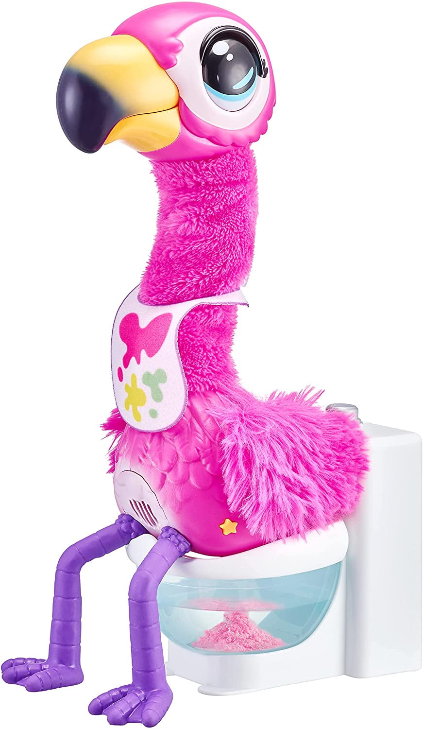 Little Live Pets Gotta Go Pink Flamingo Sherbert Eat Sing Poop Singing Pooping 