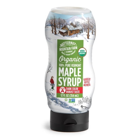 Farm 100% Pure Organic Maple Syrup From Vermont Grade A Prev. B Dark Color Robust Taste All Natur...