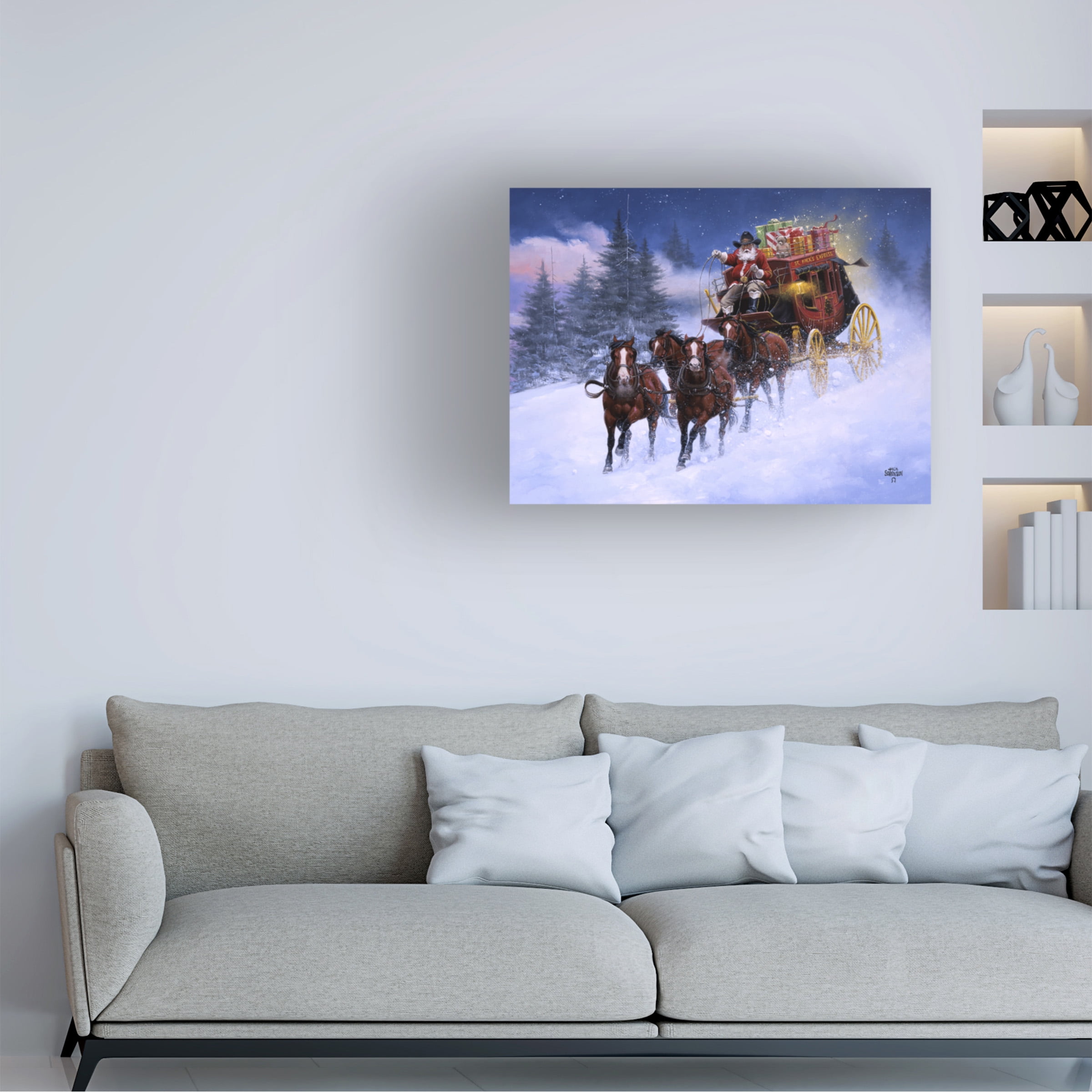 Jack Sorenson 'Nicks Express' Canvas Art