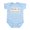 Sky Blue, variant on CafePress - Made In Iceland Infant Bodysuit - Baby Light Bodysuit, Size Newborn - 24 Months