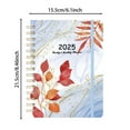 Pandaie 2025 Weekly and Monthly Planner Calendar January to December
