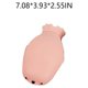 thumbnail image 4 of Toystoory Bolsa de agua caliente de silicona para mujer, portátil, bonita, recargable, Mini a prueba de fugas, 450ml, repuesto para invierno y Suministros térmicos Rosado, 4 of 6