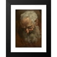 thumbnail image 2 of Giacomo Cavedone 14x18 Black Modern Framed Museum Art Print Titled - Head of a Bearded Man (Nicodemus) (1577-1660), 2 of 5