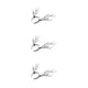 thumbnail image 2 of Speravity Gothic Antlers Deer Horns Hair Hoop  Cosplay Headband Headdress Xmas Type1 NO1, 2 of 6