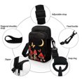 thumbnail image 5 of HELLHERO Mushrooms Travel Crossbody Purse Polyester with Zipper Closed Crossbody Small Crossbody Bags for Casual Travel Mushrooms, 5 of 7