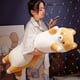 thumbnail image 5 of 130cm Giant Long Shiba Inu Dog Plush Toy Throw Pillow Stuffed Soft Animal Corgi Chai Cushion Kawaii Birthday Valentine Present, 5 of 5