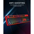 thumbnail image 5 of Intexca KM-G18 RGB Mechanical Gaming Keyboard, 104 Keys, Red Switches for PC & Mac, 5 of 5
