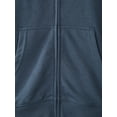 thumbnail image 4 of Ma Croix Womens Premium French Terry Zip Up Wrinkle Resistant Hoodie, 4 of 6
