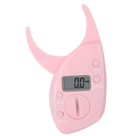 Mgaxyff Pink Body Fat Monitors Portable Digital Skinfold