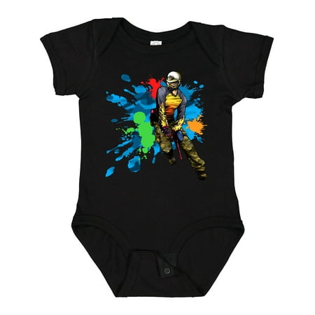 

Inktastic Paintball Splatter Gift Baby Boy Bodysuit
