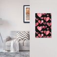 thumbnail image 2 of Zufioo Hearts Print Switch Wall Plate, Dustproof and Heat-resistant Decorative Wall Switch Cover, Suitable for Residential and Commercial Areas-Mid-size, 2 of 8