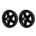 thumbnail image 2 of Mower Wheels, Durable Bearings Excellent Traction 8in Mower Replacement Wheels Prevent Friction 2pcs Smoothing   for Various Terrain, 2 of 7