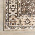 thumbnail image 5 of Rugs USA Laurel Medallion Machine Washable Area Rug, 4' x 6', Laurel Sand, 5 of 7