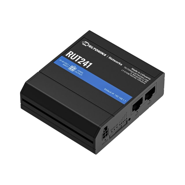 Router Teltonika RUT241 4G LTE Industrial Gigabit