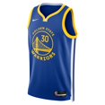 thumbnail image 2 of Unisex Nike Stephen Curry Royal Golden State Warriors Swingman Jersey - Icon Edition, 2 of 3