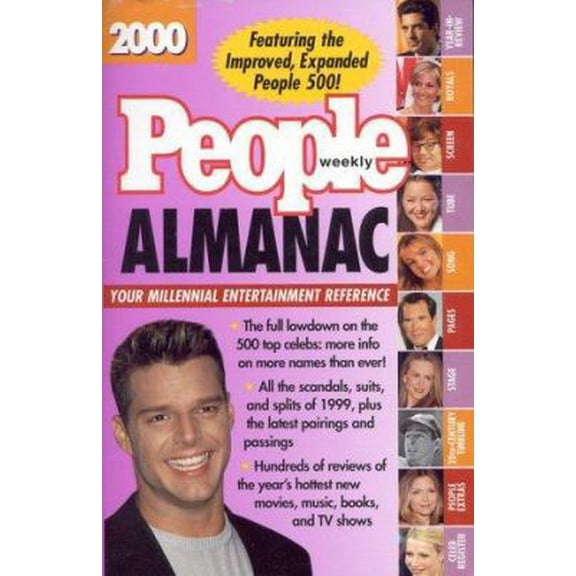Pre-Owned People Entertainment Almanac, 2000 (Paperback) 188301350X 9781883013509