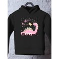 thumbnail image 3 of Hello Dino Hoodie Toddler -Image by Shutterstock,  4 Toddler, 3 of 4