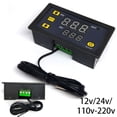 thumbnail image 4 of Bgsha Digital Temperature Controller Thermostat Meter Temp Sensor Switch Regulator, 4 of 5