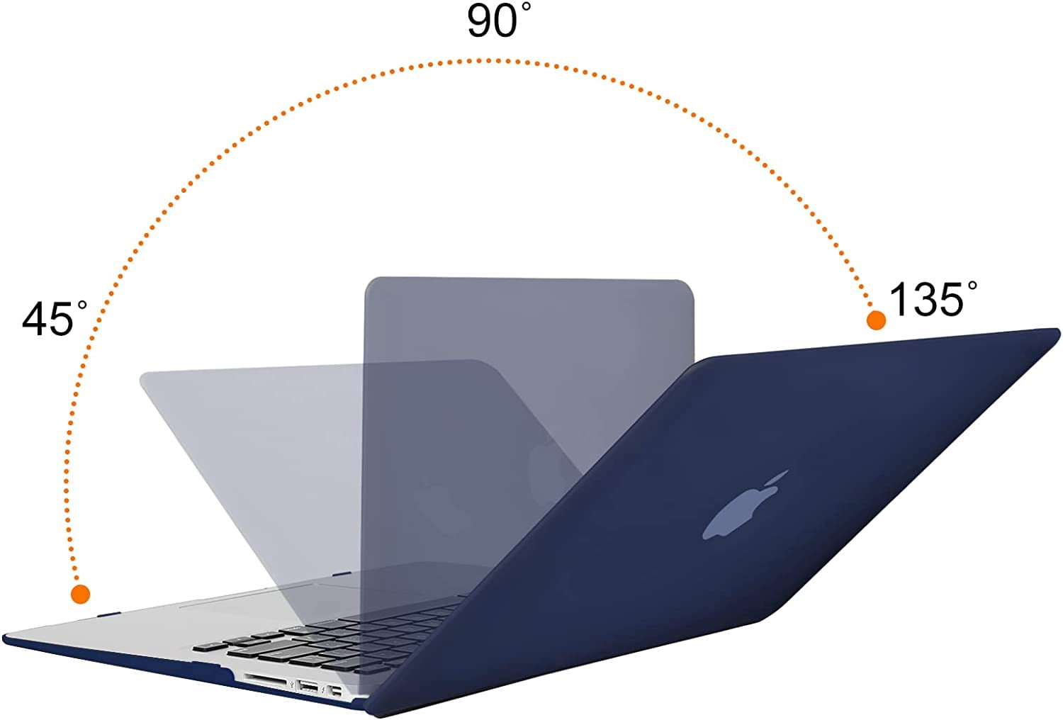 Mosiso MacBook Air A1466/A1369 Plastic Hard Cover Case Model 13 in