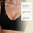 thumbnail image 5 of Seamless Lace Trim Bra for Everyday Comfort and Support Bralette with Cups All Season Wear Easy Wear Underneath Tops and Tees Versatile for Daily Dressing, 5 of 5