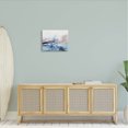 thumbnail image 2 of Abstract Crashing Ocean Waves Coastal Painting Gallery Wrapped Canvas Print Wall Art, 2 of 7