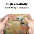 thumbnail image 7 of HELLHERO Hummingbird Flowers Back Rest Covers and Seat Back Covers for The Elderly Washable for Dust Proof, 7 of 7
