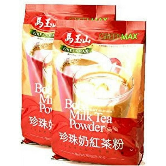 NineChef Bundle - Greenmax Boba Milk Tea Powder 2 Pak - 2 X 24.5 Oz   1 NineChef ChopStick