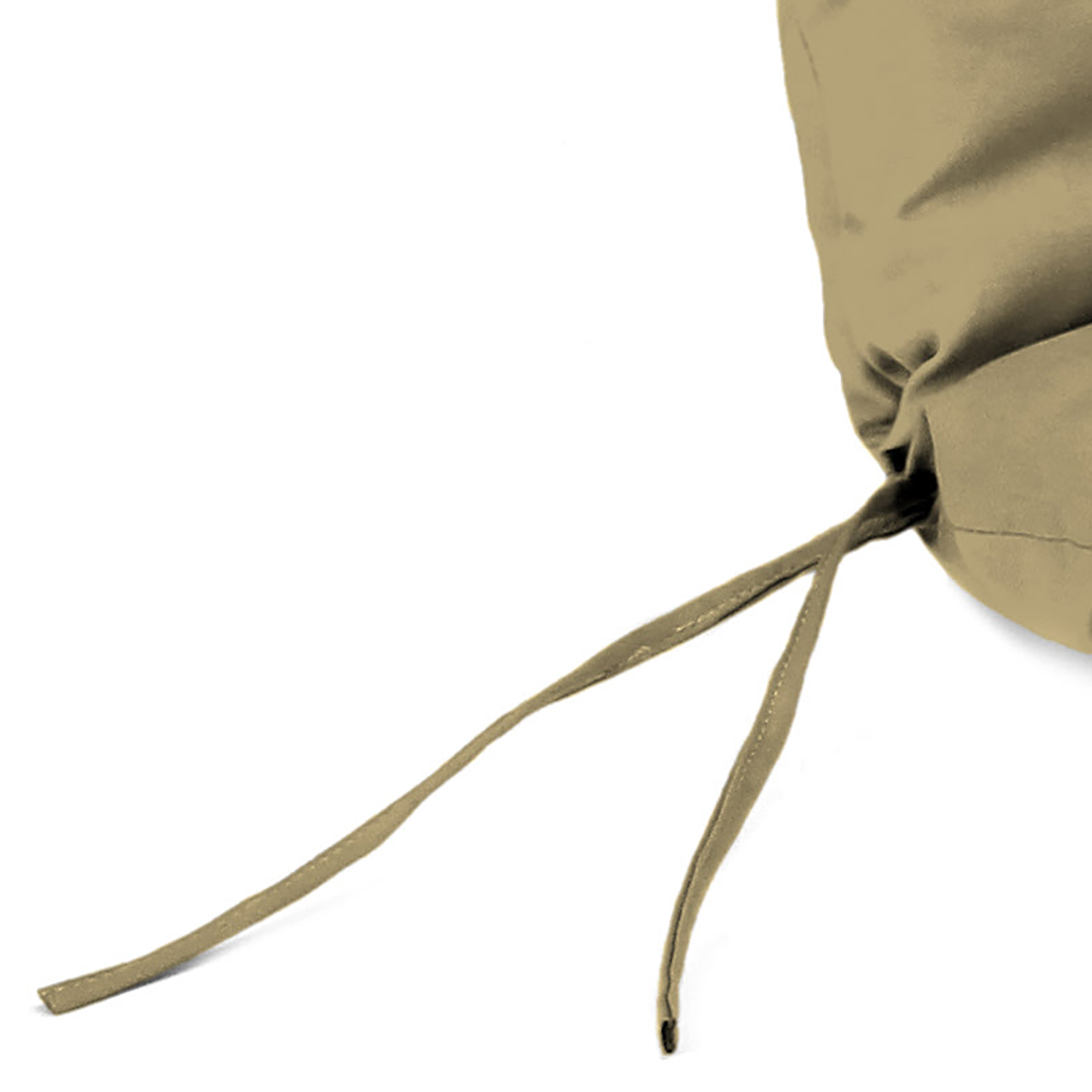 Jordan Manufacturing Sunbrella 72" x 22" Canvas Heather Beige Solid Rectangular Outdoor Chaise Lounge Cushion with Ties and Hanger Loop