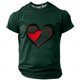 thumbnail image 1 of Camisetas de Manga Corta Casual Impresión Cuello Redondo Suéter Camiseta, Blusa de Moda de Poliéster Ligero, 1 of 3
