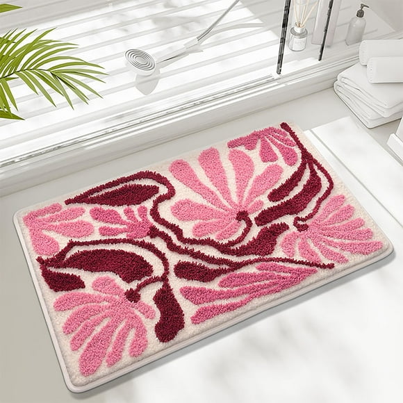 Entrance Door Mat Absorbent Bathroom Mat Non Slip Bathroom Mat Bedroom Living Room Carpet
