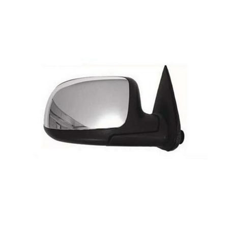 Replacement TYC 2170231 Right Black Power Mirror For Silverado Silverado 2500
