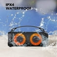 thumbnail image 5 of For Universal Outdoor Waterproof 2.5" Woofer Portable Boombox Wireless Bluetooth Stereo with Light Speaker Black, 5 of 7