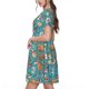 thumbnail image 2 of Disketp Cute Conch para Vestido de Manga Corta para Mujeres, Vestidos de Verano para Mujeres, Casual y Holgado para la Playa, 2 of 6