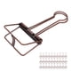 thumbnail image 5 of Clips para encuadernación de alambre BuyWeekMX 30 piezas Metal, 5 of 9