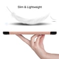 thumbnail image 2 of Allytech New Galaxy Tab A 8.0 Case 2019 Model SM-T295 T290, Premium PU Leather Trifold Stand Lightweight Magnetic Folio Style Case Cover for Samsung Galaxy Tab A 8.0 2019 T290, Rosegold, 2 of 8