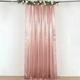 thumbnail image 2 of BalsaCircle 8x10 feet Dusty Rose Satin Curtain Wedding Photography Backdrop Panel Party Events Decorations Supplies, 2 of 8