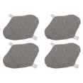 thumbnail image 2 of Almohadillas menstruales reutilizables, almohadillas femeninas lavables de grafeno gris, alta absorción de agua, seguras para el período menstrual para mujeres ANGGREK  CA1411, 2 of 8