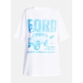 thumbnail image 5 of No Boundaries Ford Bronco Country Graphic Boyfriend Tee, Women's XXS-XXL, 5 of 5