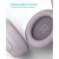 thumbnail image 5 of TALIX H30 Adaptive ANC Wireless Headphones Over Ear,Active Noise Cancellation with Multiple Modes,Purple, 5 of 10