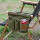 thumbnail image 3 of Organizador de reposabrazos para silla de playa con bolsillo lateral para acampar, picnic y sillón Verde, 3 of 8