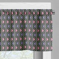 thumbnail image 5 of Ambesonne Tribal Valance & Curtain, Herringbone Motifs, 55"x24", Pink Lilac Pale Green, 5 of 6