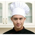 thumbnail image 5 of Chef Hat Adult Adjustable Elastic Baker Kitchen Cooking Chef Cap, 5 of 5
