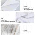 thumbnail image 5 of SKYSONIC 2 PCS 2 PCS Microfiber Hand Towels, Gray Marble Canvas Gold Texture Soft Absorbent Kitchen Hand Towels with Loop, Quick Dry Microfiber Cleaning Cloths Bath Hand Towels, 12"x17", 5 of 6