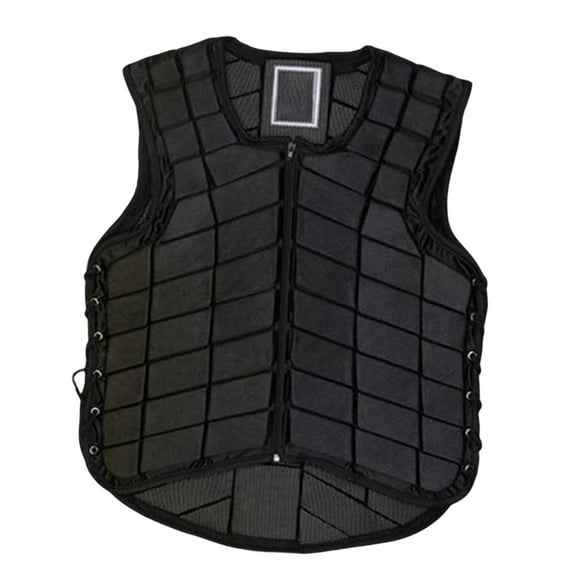 Horse Riding Vest, Equestrian Vest for Men Breathable Guards Professional EVA Adjustable Sports Guards Training Waistcoat for Girls Adult M